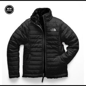 A black north face jacket